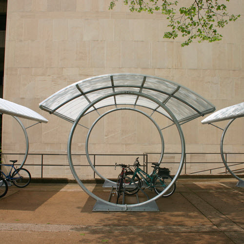 CAD Drawings Duo-Gard Bike Shelters: Oasis